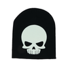 Skull Solid Funny Bones Ghoulish Glow Hats - Adult DM Merchandising Apparel & Accessories - Winter - Adult - Hats