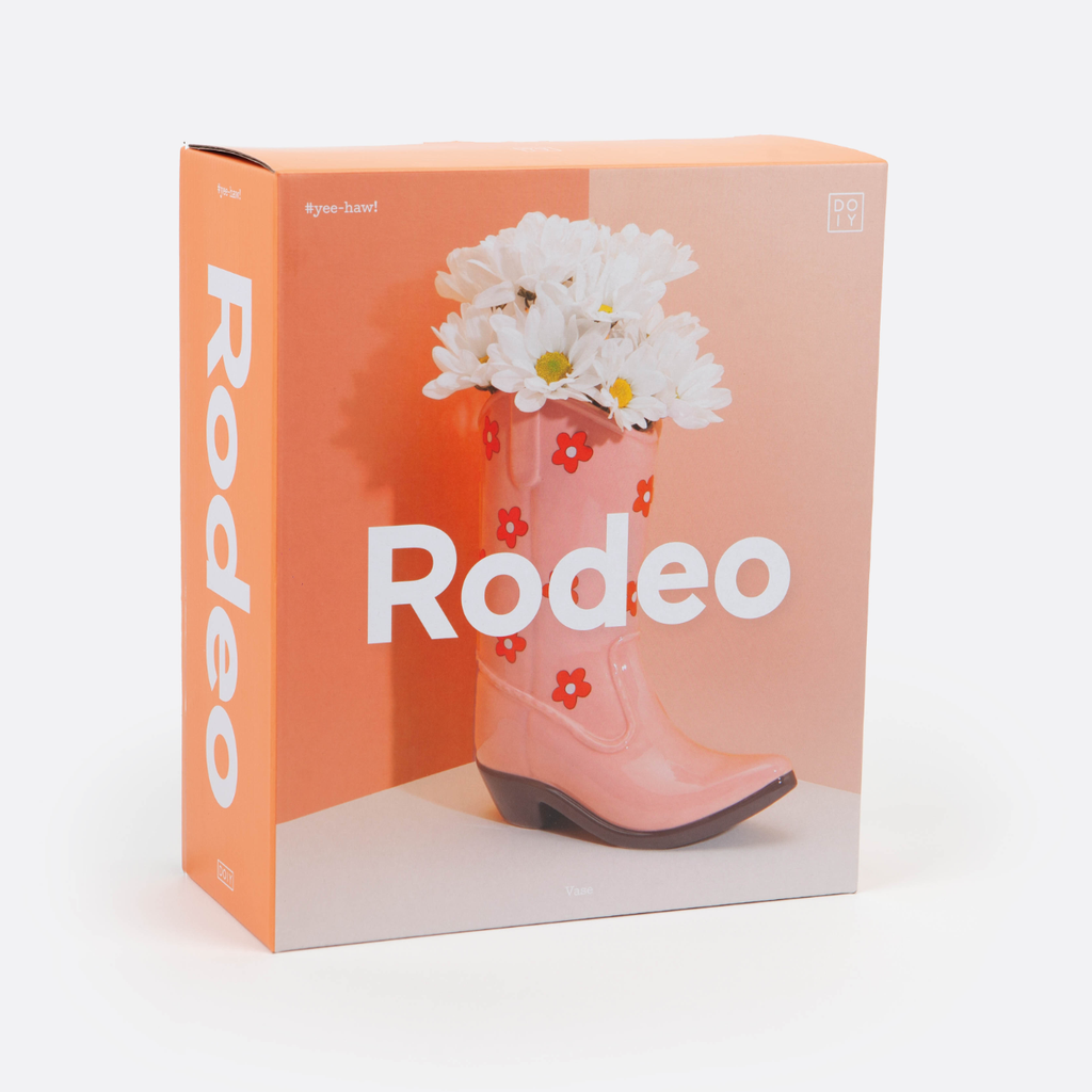 Rodeo Cowboy Boot Vase Doiy Design Home - Garden - Vases & Planters