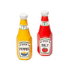 Ketchup & Mustard Corner Shop Salt & Pepper Shaker Set Doiy Design Home - Kitchen & Dining