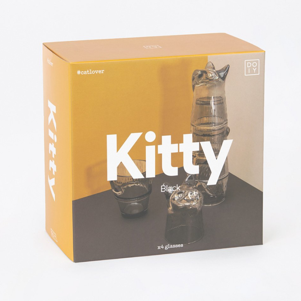Kitty Cat Stackable Glass Set – Urban General Store