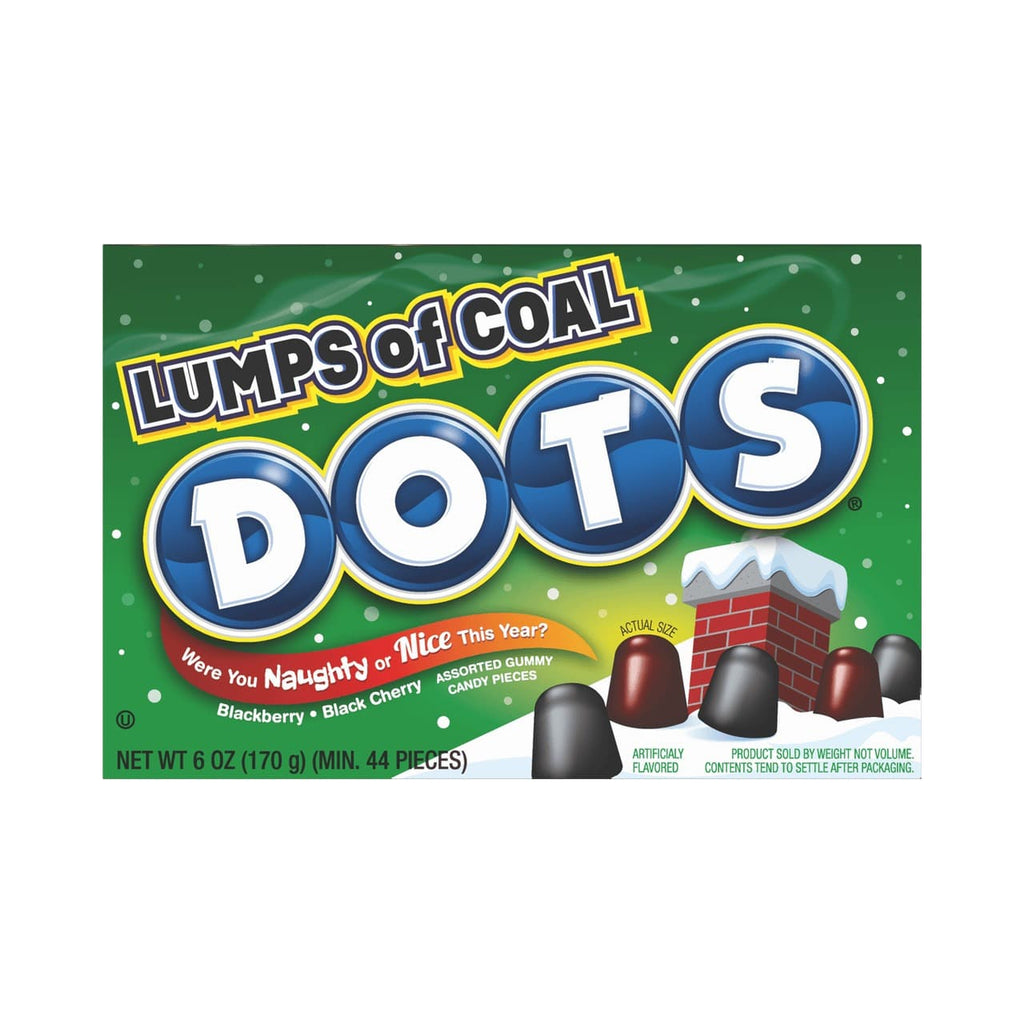 Dots Lumps of Coal Theater Box Dots Candy, Chocolate & Gum - Holiday