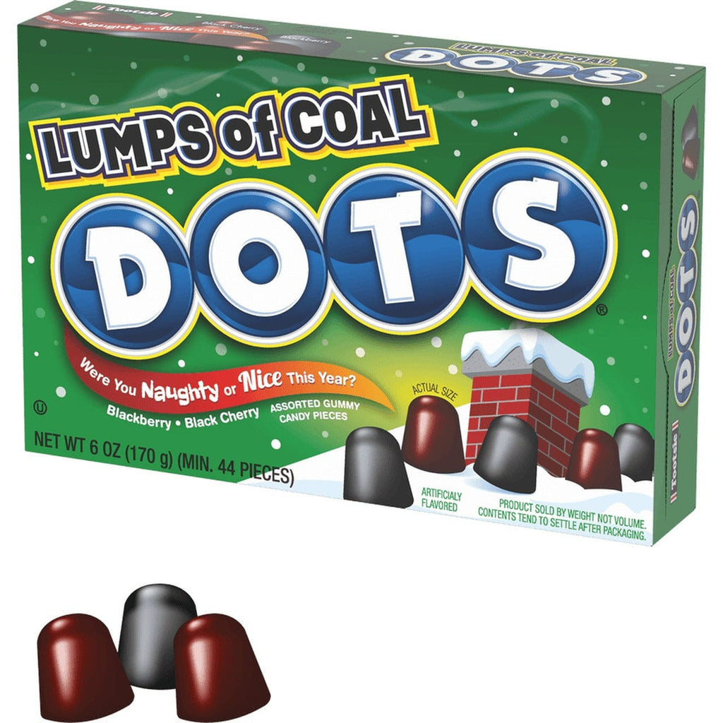 Dots Lumps of Coal Theater Box Dots Candy, Chocolate & Gum - Holiday