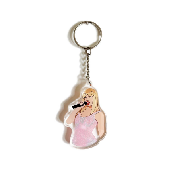 Pop Star Tour Outfit Acrylic Keychain Drawn Goods Apparel & Accessories - Keychains