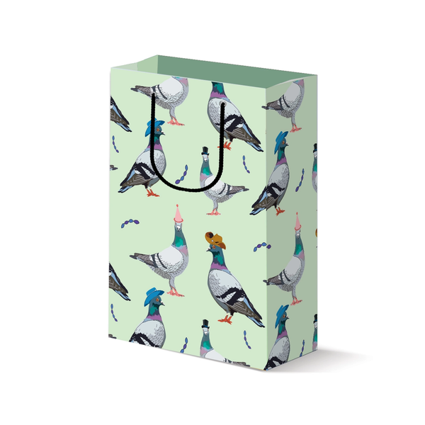 Pigeon Party Gift Bag Drawn Goods Gift Wrap & Packaging - Gift Bags