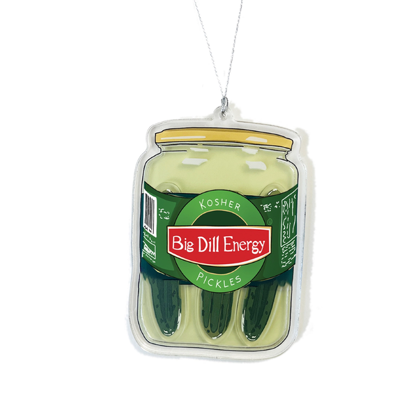 Dill Pickle Shaker Ornament Drawn Goods Holiday - Ornaments