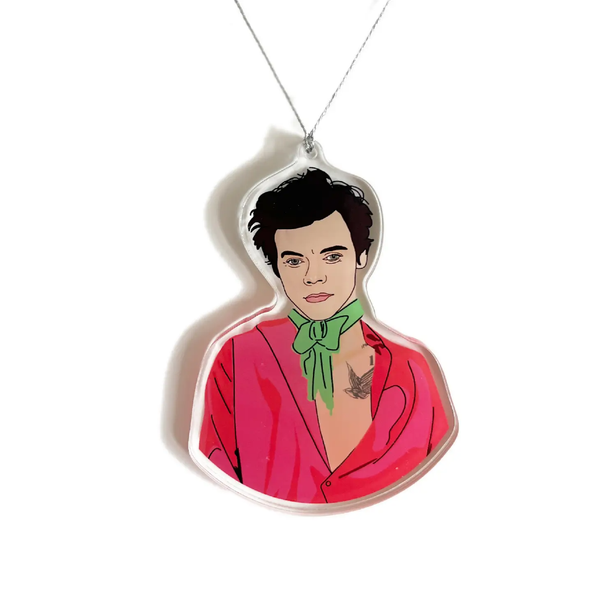 Harry Styles Ornament Drawn Goods Holiday - Ornaments