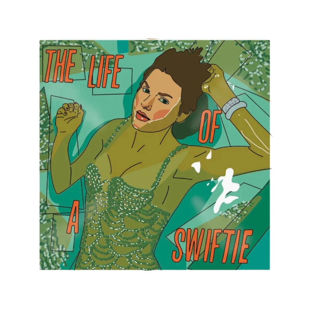 The Life of a Fan Album Cover Sparkle Sticker Drawn Goods Impulse - Decorative Stickers