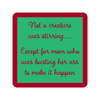 Creature Stirring Christmas Coaster Drinks On Me Home - Barware - Coasters