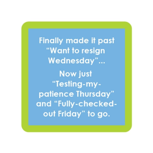 Finally Made It Coaster Drinks On Me Home - Barware - Coasters