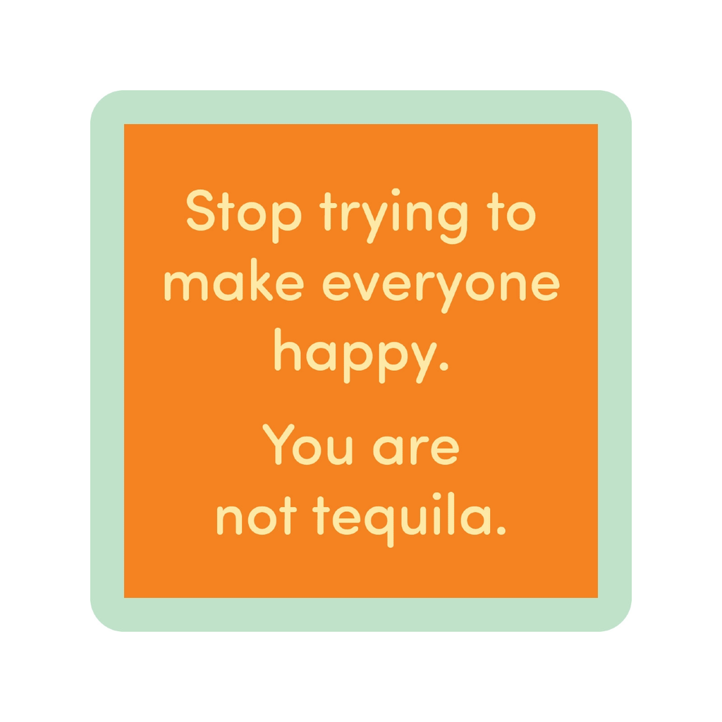 Tequila Coaster Drinks On Me Home - Barware - Coasters