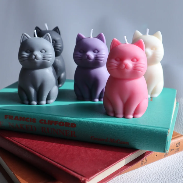 Cute Cat Shaped Candle Drop Dead Candles Home - Candles - Novelty
