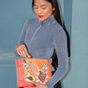 Cheesy Wonders Chip Bag Zipper Pouch Eat My Socks Apparel & Accessories - Bags - Pouches & Cases