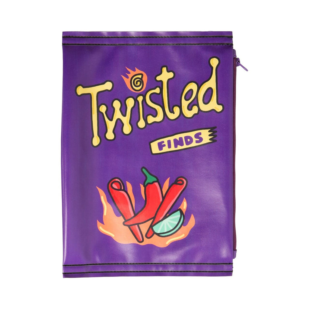 Twisted Finds Chip Bag Zipper Pouch Eat My Socks Apparel & Accessories - Bags - Pouches & Cases