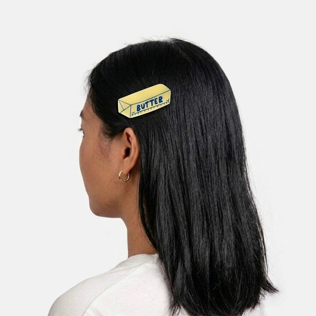 Butter Hair Clip Eat My Socks Apparel & Accessories - Hair Accessories - Hair Claws & Clips