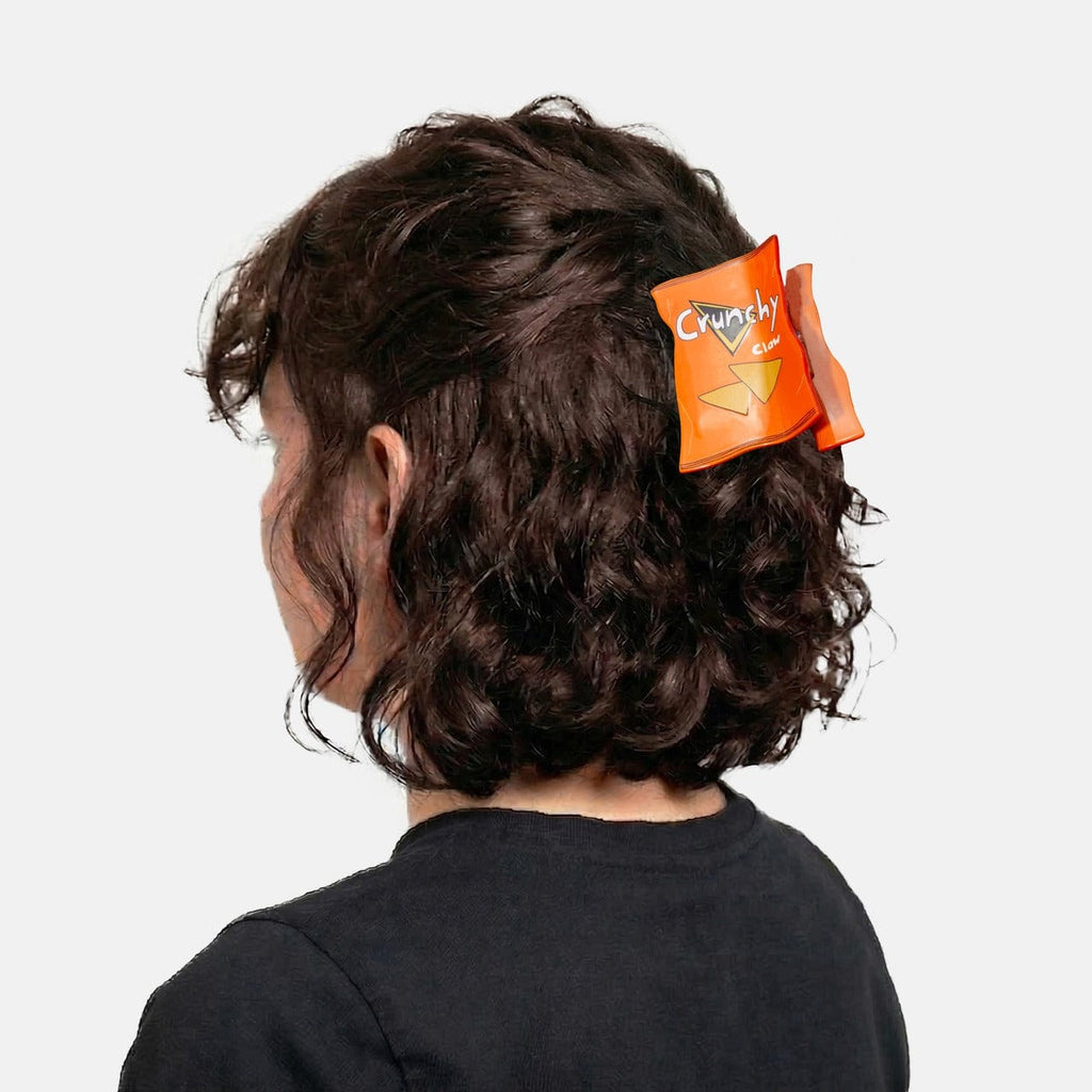 Crunchy Nacho Hair Claw Eat My Socks Apparel & Accessories - Hair Accessories - Hair Claws & Clips