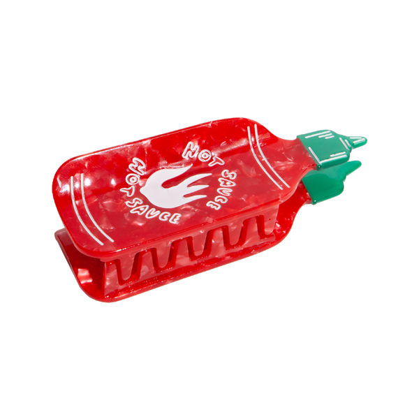 Sriracha Hair Claw Eat My Socks Apparel & Accessories - Hair Accessories - Hair Claws & Clips
