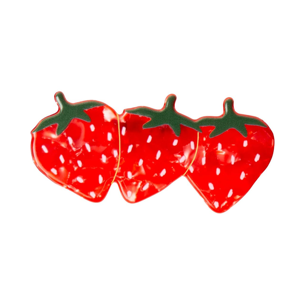 Strawberry Hair Clip Eat My Socks Apparel & Accessories - Hair Accessories - Hair Claws & Clips