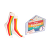 Rainbow Cake Over The Calf Socks - Unisex Eat My Socks Apparel & Accessories - Socks - Adult - Unisex