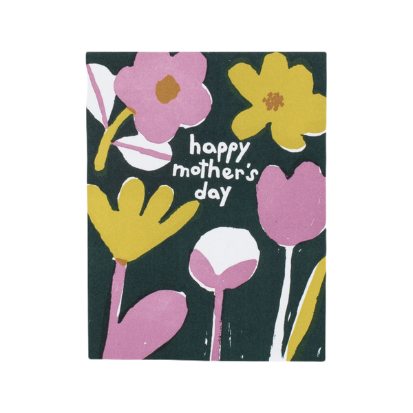 Tossed Floral Mother's Day Card Egg Press Cards - Holiday - Mother's Day