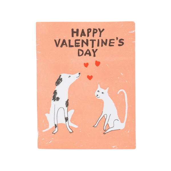 Fur Valentine's Day Card Egg Press Cards - Holiday - Valentine's Day