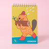 Beaver Logbook Spiral Notebook Egg Press Unclassified