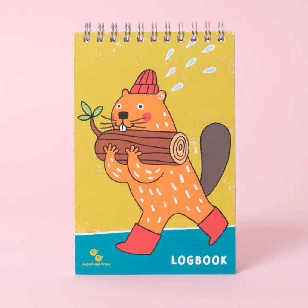 Beaver Logbook Spiral Notebook Egg Press Unclassified