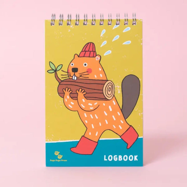 Beaver Logbook Spiral Notebook Egg Press Unclassified