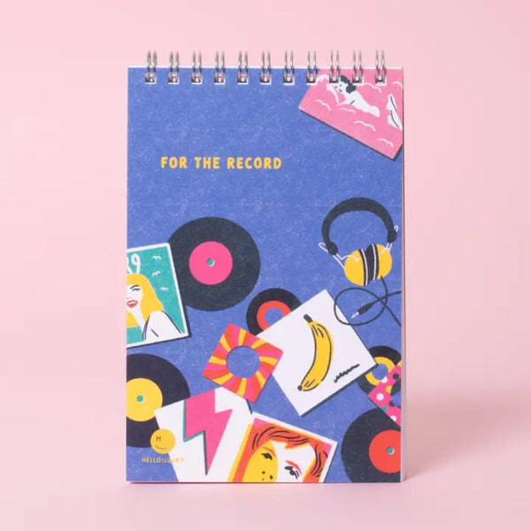 For The Record Logbook Spiral Notebook Egg Press Unclassified