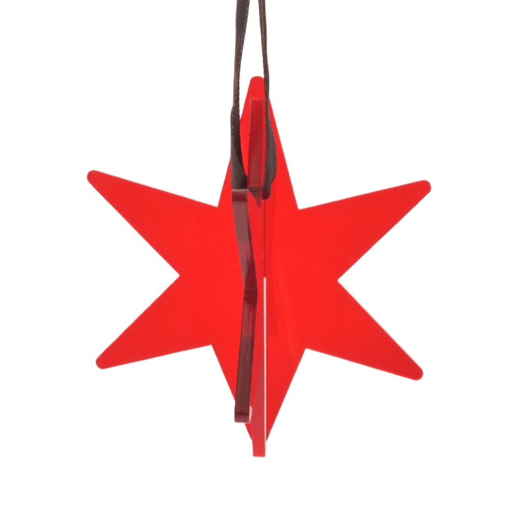 Chicago Star Ornament Em And Me Studio Holiday - Ornaments