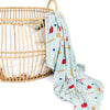 Play Ball Baseball Bamboo Blanket Emerson & Friends Baby & Toddler - Swaddles & Baby Blankets