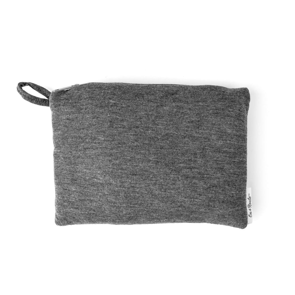 Gray Under Cover Packable Travel Blanket En Route Home