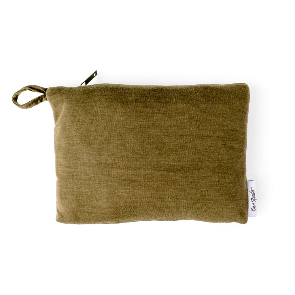 Olive Under Cover Packable Travel Blanket En Route Home
