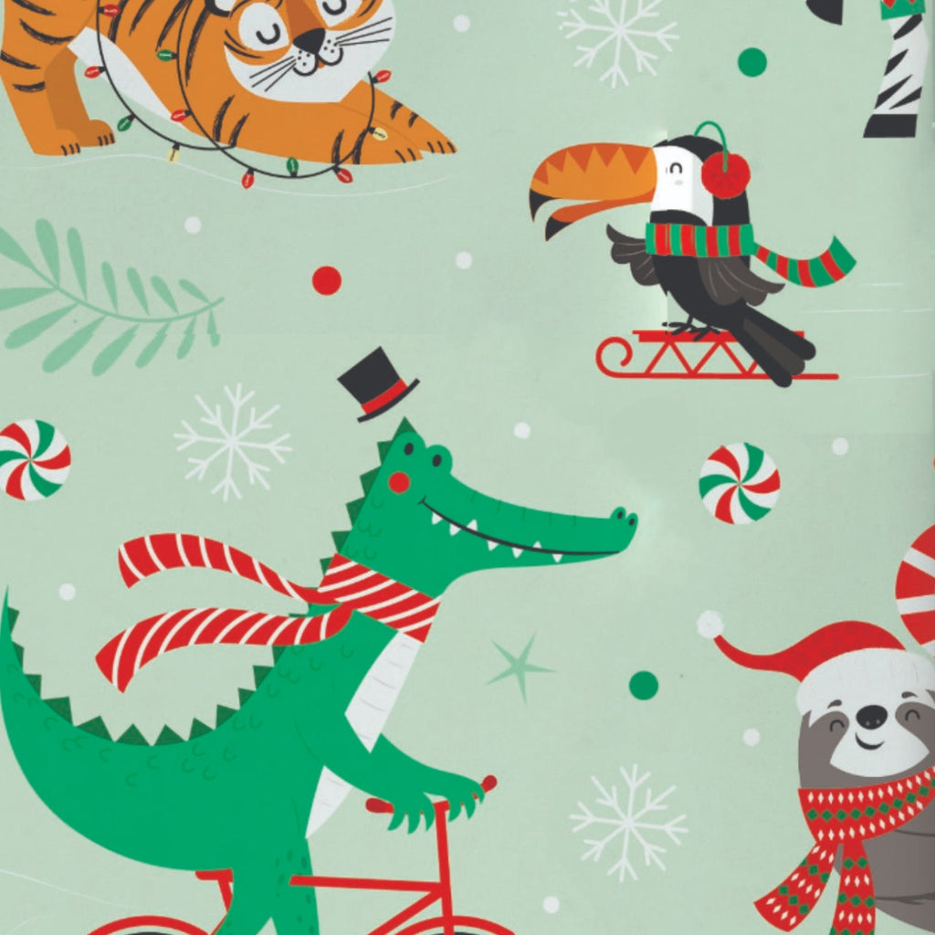 Jungle Bells Animals Specialty Gift Wrap (or more options) ENJOY Urban General Store Gift Wrap Service