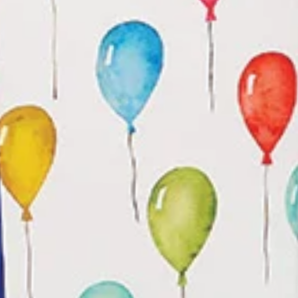 Watercolor Balloons We Gift Wrap It (click for more options) ENJOY Urban General Store Gift Wrap Service