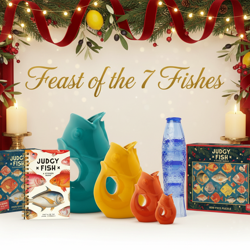 Feast of the 7 Fishes Banner - 3 GurglePots + 4 Products