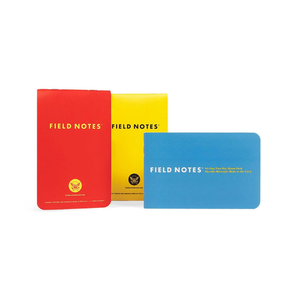 Field Notes 1943 Edition 3-Pack Field Notes Books - Blank Notebooks & Journals