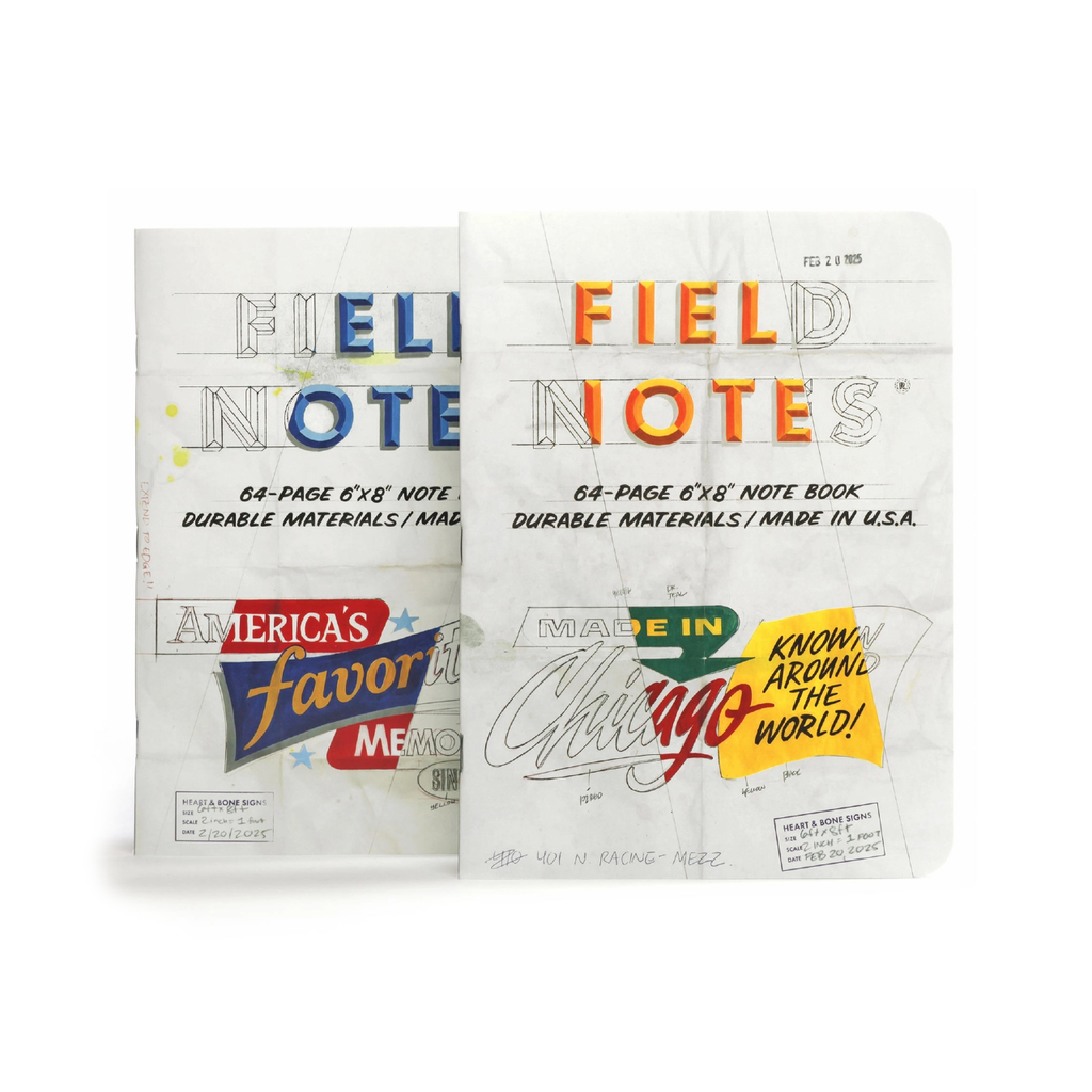 Field Notes - The Chicago Look - 2 Pack Field Notes Books - Blank Notebooks & Journals