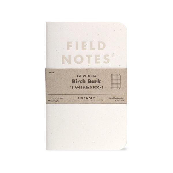 Field Notes - Birch Bark - 3 Pack Field Notes Brand Books - Blank Notebooks & Journals