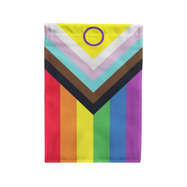 Intersex Progress Pride Garden Flag Flags For Good Home - Wall & Mantle - Flags