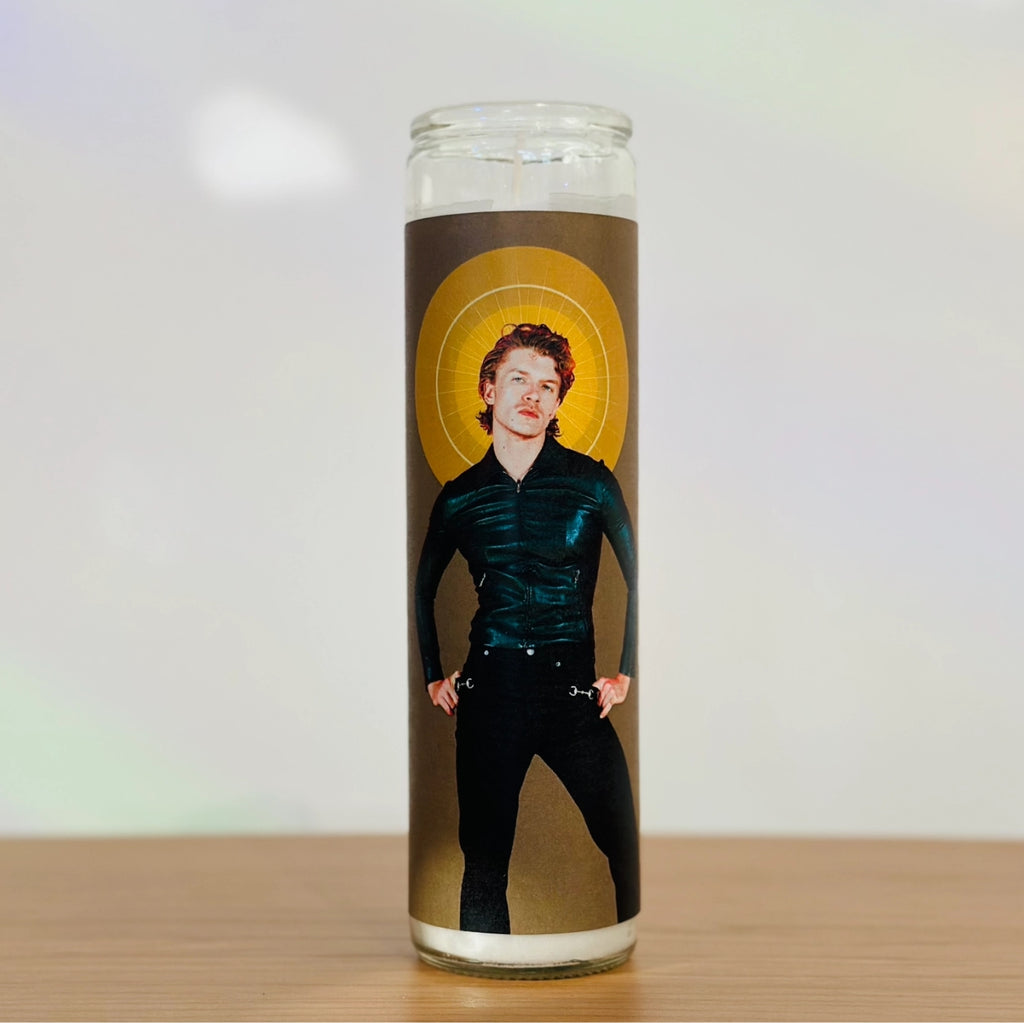 Heated Rivalry Ilya Prayer Candle Flaming Feminist Home - Candles