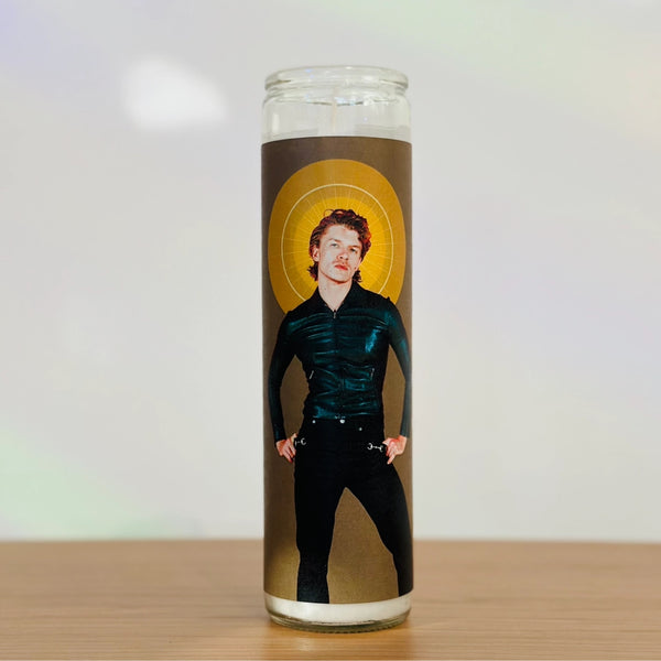 Heated Rivalry Ilya Prayer Candle Flaming Feminist Home - Candles
