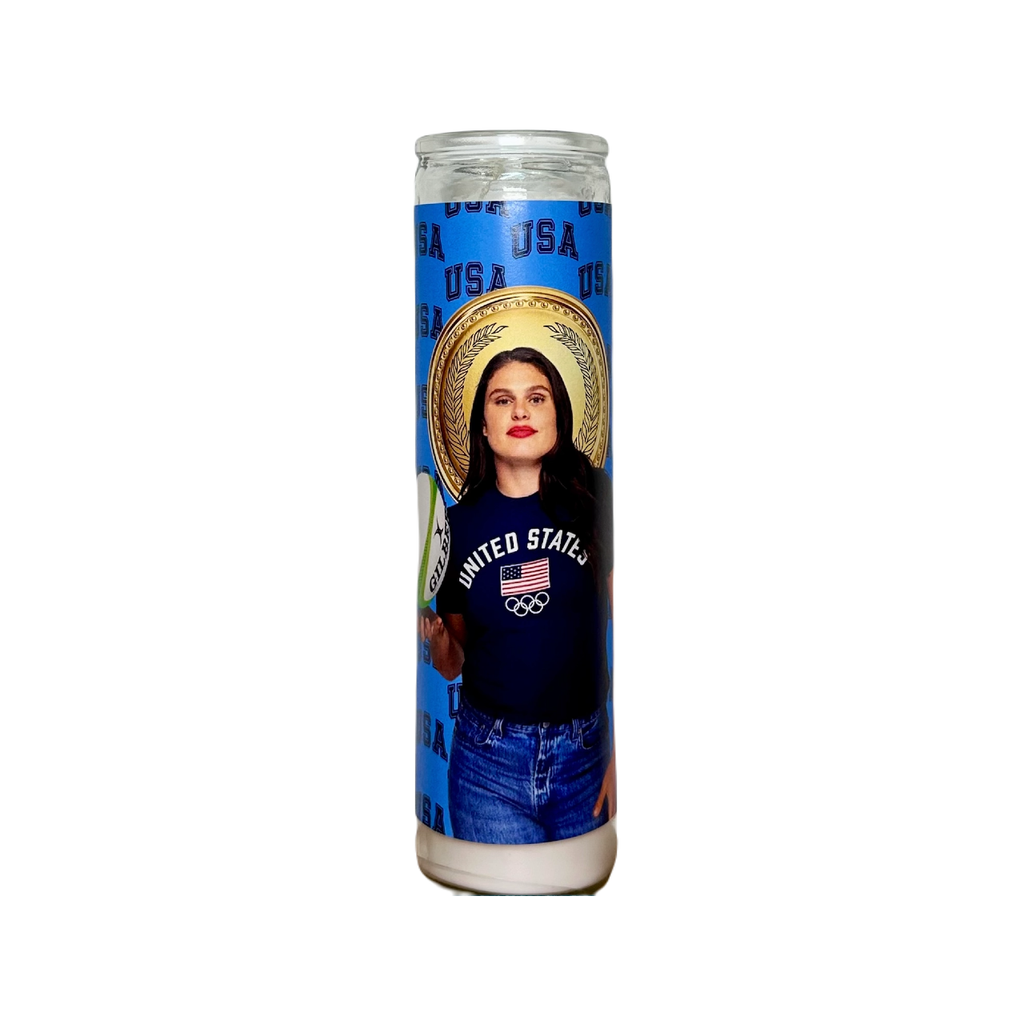 Ilone Maher Prayer Candle Flaming Feminist Home - Candles