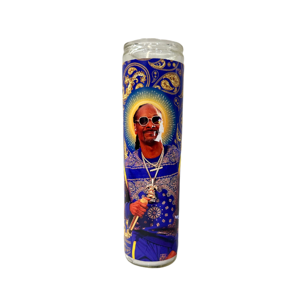 Snoop Dogg Super Bowl Prayer Candle Flaming Feminist Home - Candles