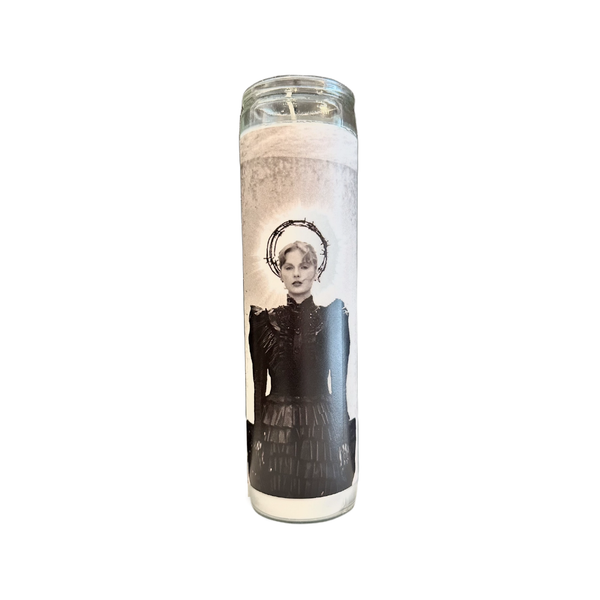 Taylor 11th Album Funeral Dress Bodysuit Prayer Candle Flaming Feminist Home - Candles