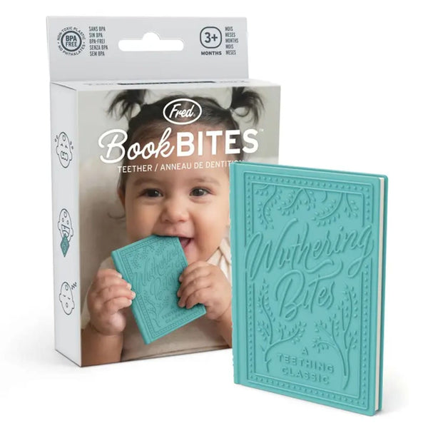 Book Bites Wuthering Bites Teether Fred & Friends Baby & Toddler - Pacifiers & Teethers