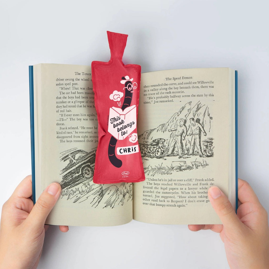 Bookie Cushion Bookmark Fred & Friends Books