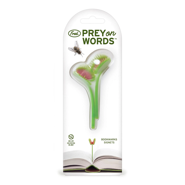 Prey On Words Venus Flytrap Bookmarks Fred & Friends Books - Bookmarks