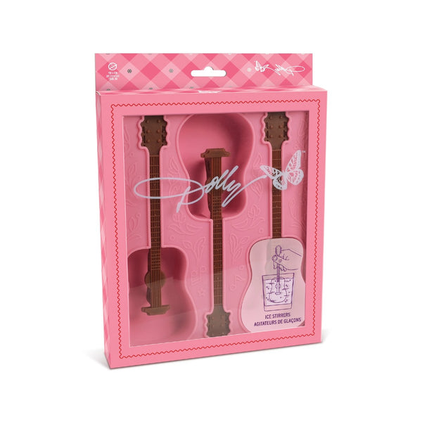 Dolly Guitar Ice Stirrer Mold Fred & Friends Home - Barware - Ice Cube Trays & Ice Molds
