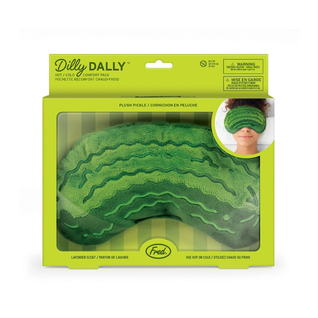 Dilly Dally Pickle Hot/Cold Eye Pillow Fred & Friends Home - Bath & Body