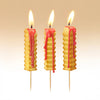 Hot & Crispy French Fry Candles - Set Of 6 Fred & Friends Home - Candles - Sparklers & Birthday Candles